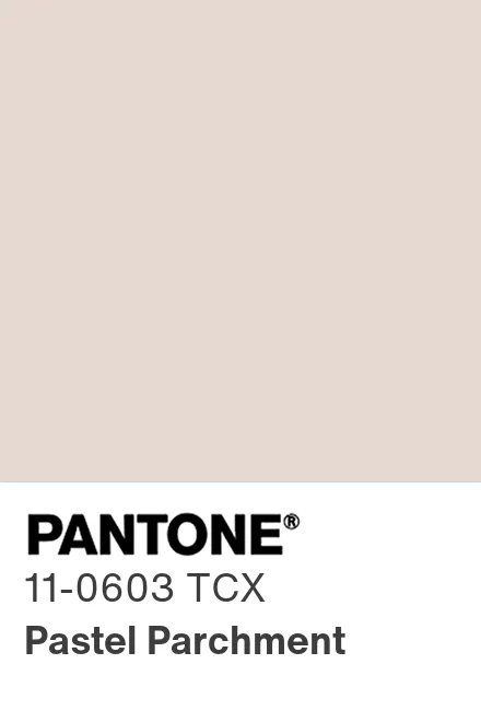 PANTONE 11-0603 TCX Pastel Parchment - Pantone色号库|Pantone潘通 ...