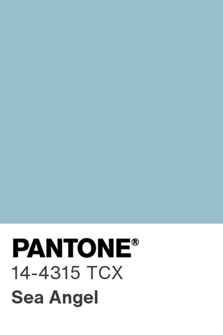 PANTONE 14-4315 TCX Sea Angel - Pantone色号库|Pantone潘通中国官网