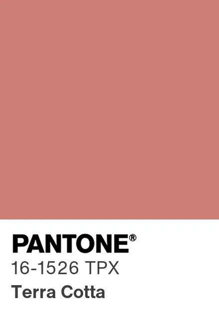 PANTONE 16-1526 TPX Terra Cotta - Pantone色号库|Pantone潘通中国官网