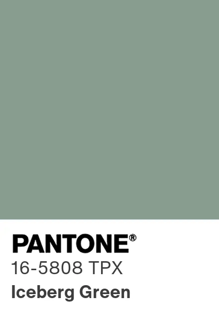 PANTONE 16-5808 TPG Iceberg Green - Pantone色号库|Pantone潘通中国官网