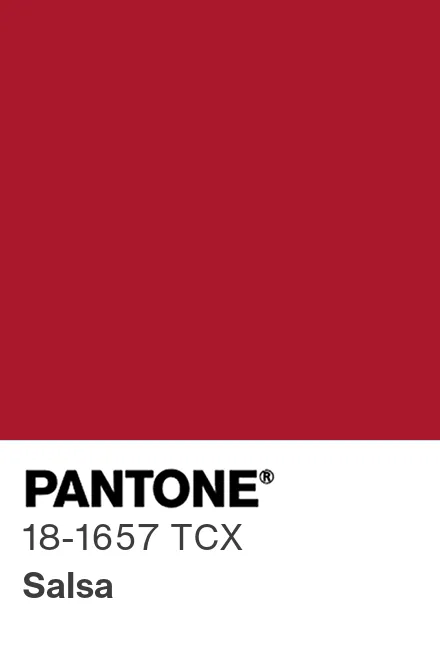 PANTONE 18-1657 TCX Salsa - Pantone色号库|Pantone潘通中国官网