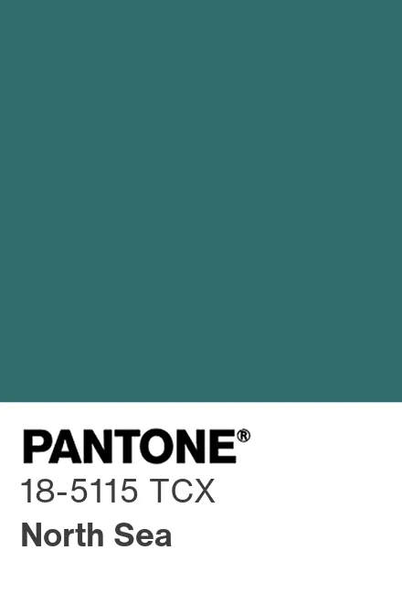 PANTONE 18-5115 TCX North Sea - Pantone色号库|Pantone潘通中国官网