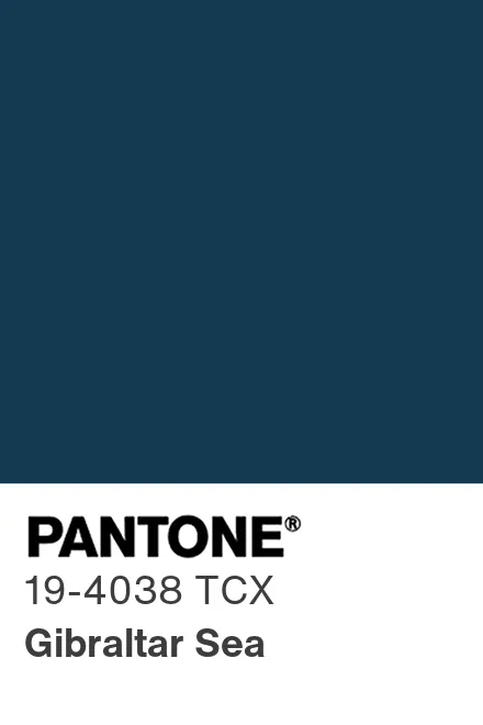 PANTONE 19-4038 TCX Gibraltar Sea - Pantone色号库|Pantone潘通中国官网