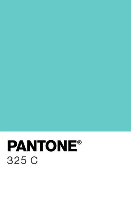 Pantone 325 C Pantone色号库 Pantone潘通中国官网